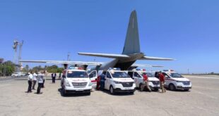 وصول طائرة إلى طرابلس لنقل أربعة من مصابي انفجار بنت بيه للعلاج بإيطاليا